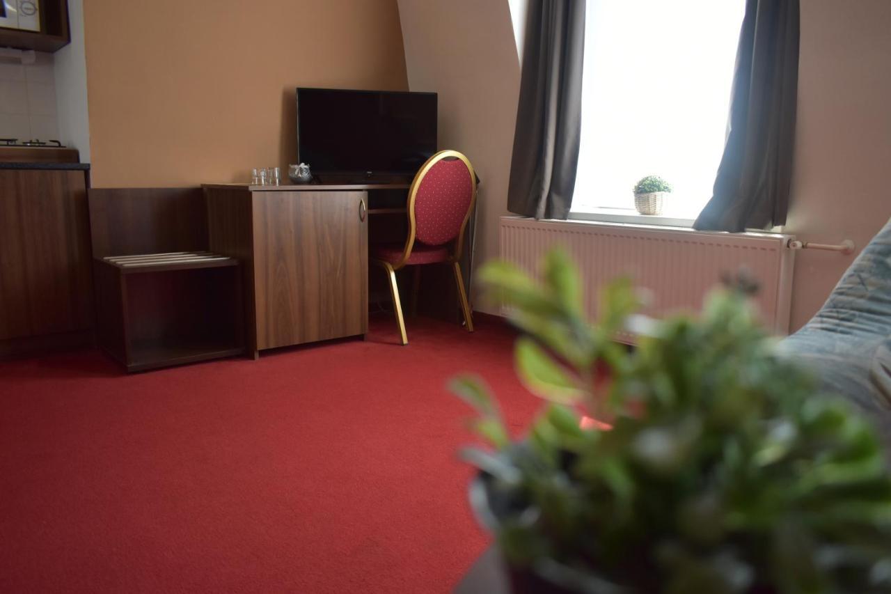 Hotel Cerny Orel Zatec エクステリア 写真